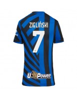 Inter Milan Piotr Zielinski #7 Domácí Dres pro Dámské 2024-25 Krátký Rukáv